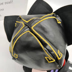 Forfullfun Toys 20cm plush puppet, anime plush toy, Cayhut plush, Created by Product Upload, detachable hood plush, Douma plush, soft plush doll Douma Plush Puppet with Detachable Hood