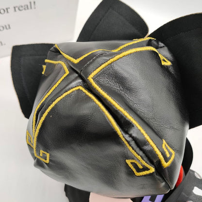 Cayhut 20cm Anime Douma Plush Puppet with Detachable Hood