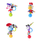 Baby Farm Animal Rattle — Cow | ForFullFun Baby Toys