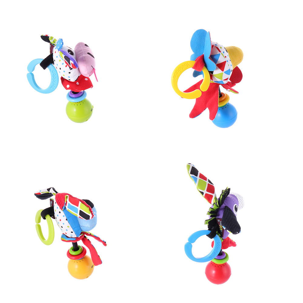 Baby Farm Animal Rattle — Cow | ForFullFun Baby Toys