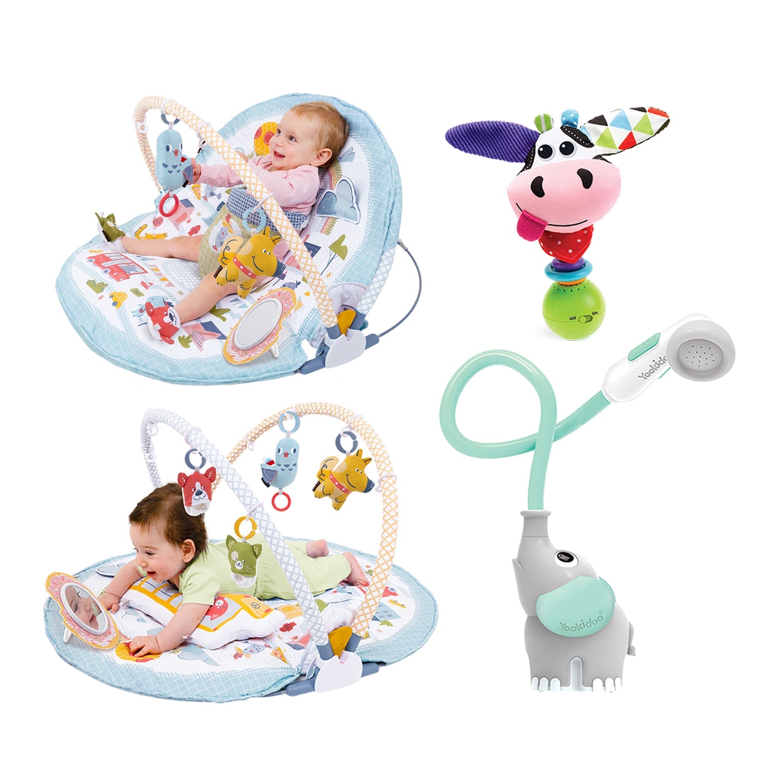 3-in-1 Baby Essential Starter Kit | ForFullFun Baby Toys