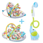 Baby Sit-Up Gym & Elephant Bath Bundle | ForFullFun Baby Toys