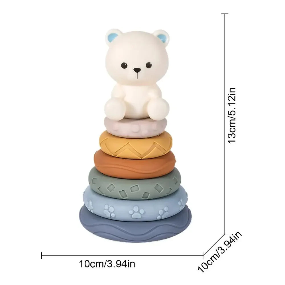  Ring Stacker Toy