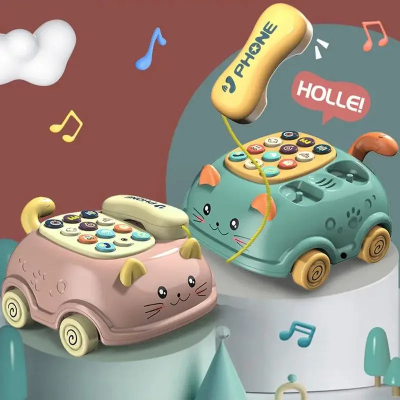  Mini Cartoon Musical Telephone