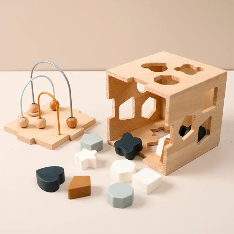  Geometric Blocks Shape Toy