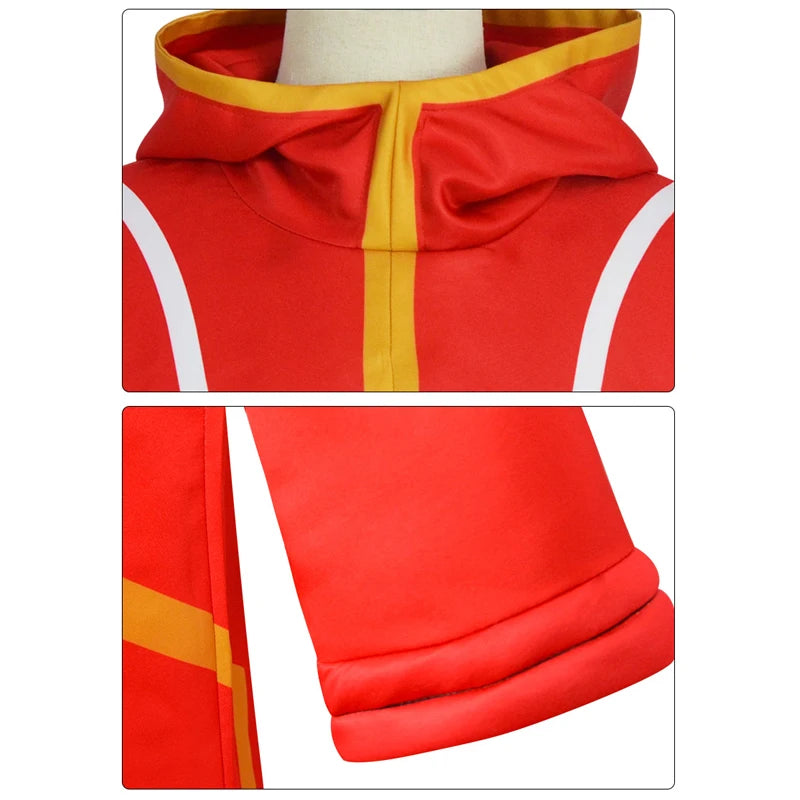 Egghead Island Costume Monkey D Luffy Robe Cosplay Costume 163 Luffy Jacket Coat Hat Outfit Halloween Suit - AliExpress 200000532 6