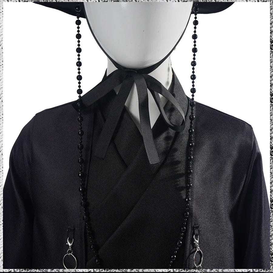 Cosplay Costumes for Kids Adults Boys Jinu Uniform Kimono Set Halloween Party Outfits 5