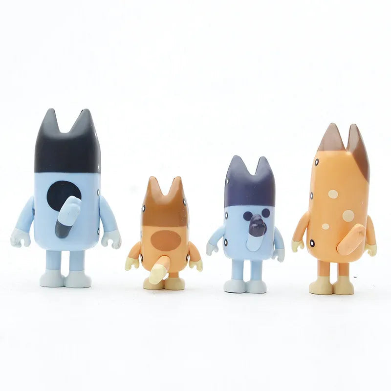 Forfullfun Toys Bluey & Bingo All Characters 12PCs Toys Figures