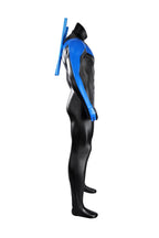 Anime Nightwing Cosplay Costume Fancy Bodysuit With Eyepatch Uniform Halloween Carnival Dick Grayson Outfit 5