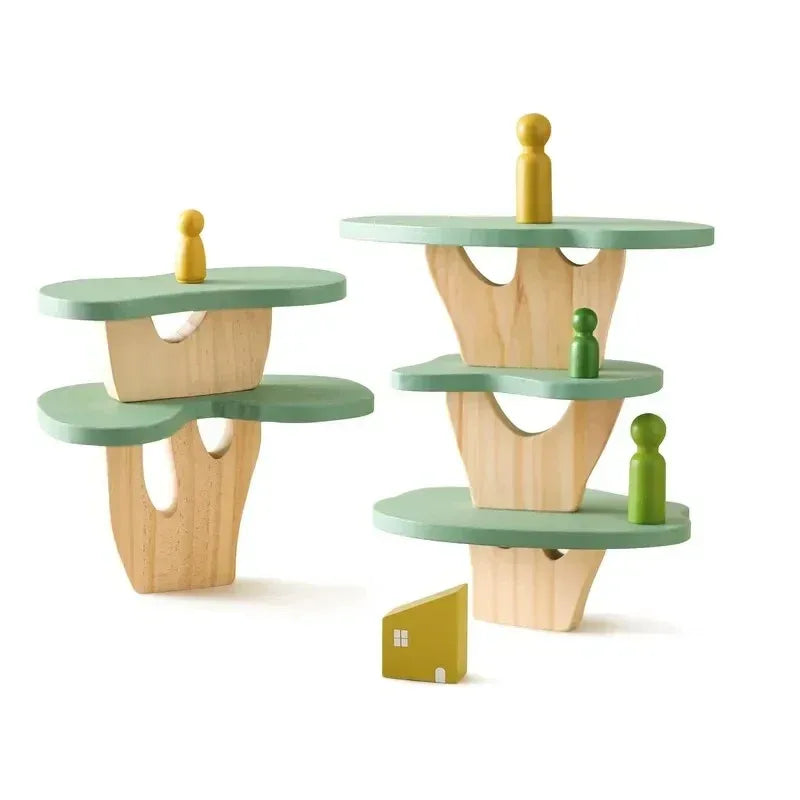 Toys Wooden Forest Blocks