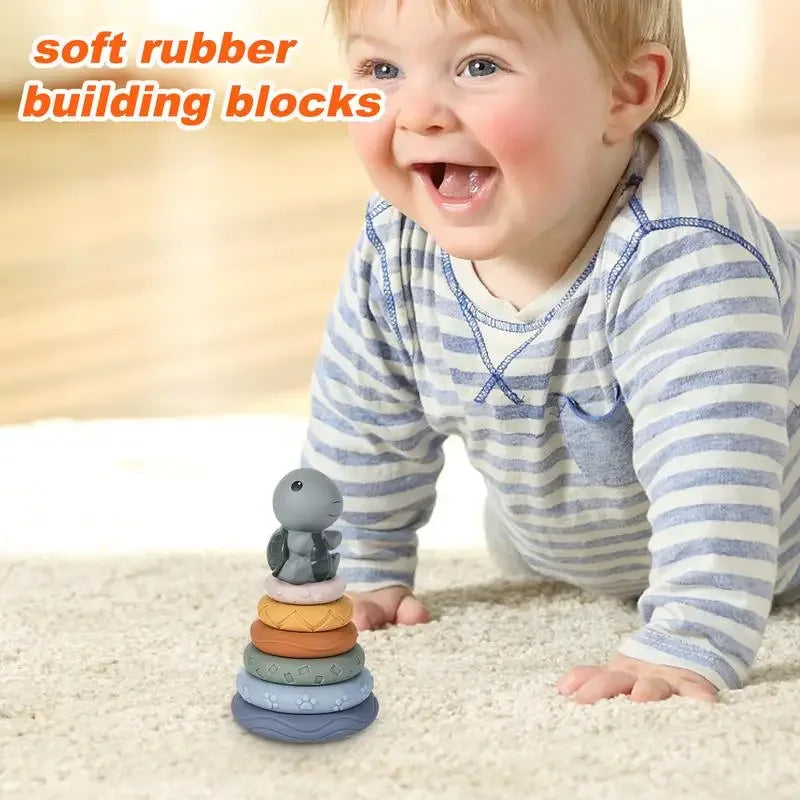  Ring Stacker Toy