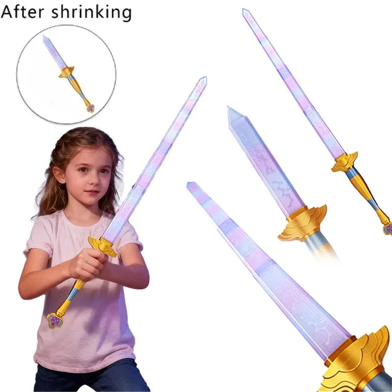 Hot Sword With Symbol Outfits Roleplay Sword Cosplay Prop Women Men Halloween Carnival Costume Accessories Lumi Long Knife 4