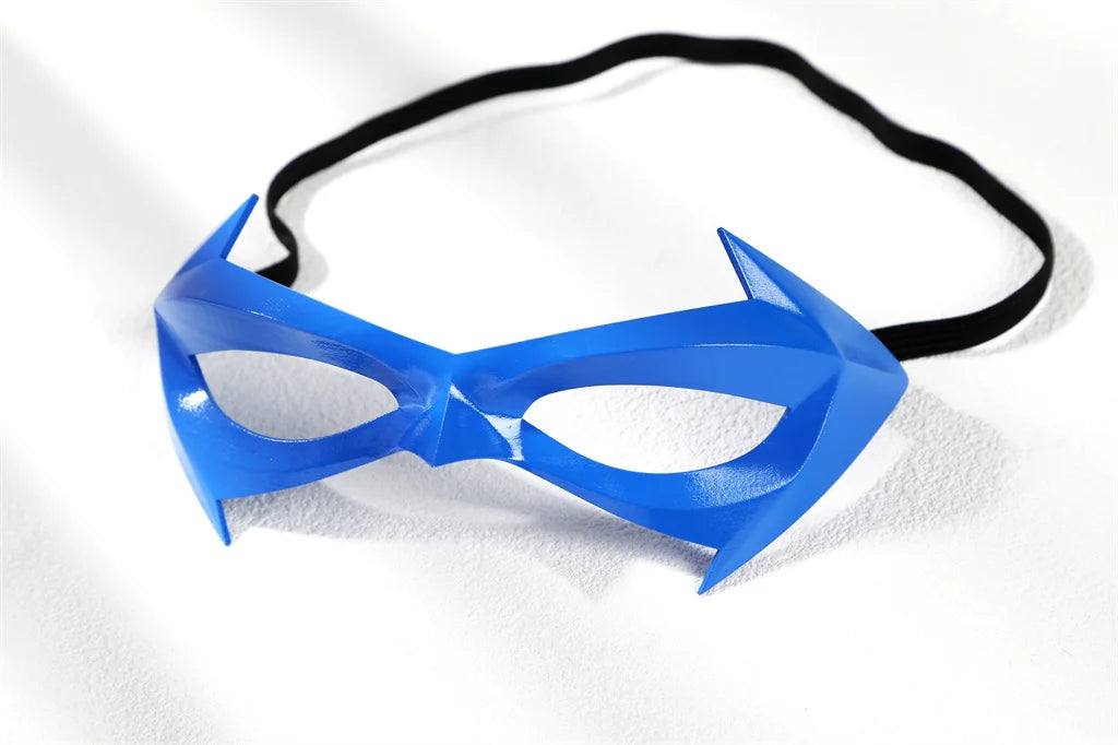 Anime Nightwing Cosplay Costume Fancy Bodysuit With Eyepatch Uniform Halloween Carnival Dick Grayson Outfit 2