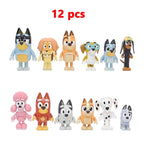 Forfullfun Toys Bluey & Bingo All Characters 12PCs Toys Figures