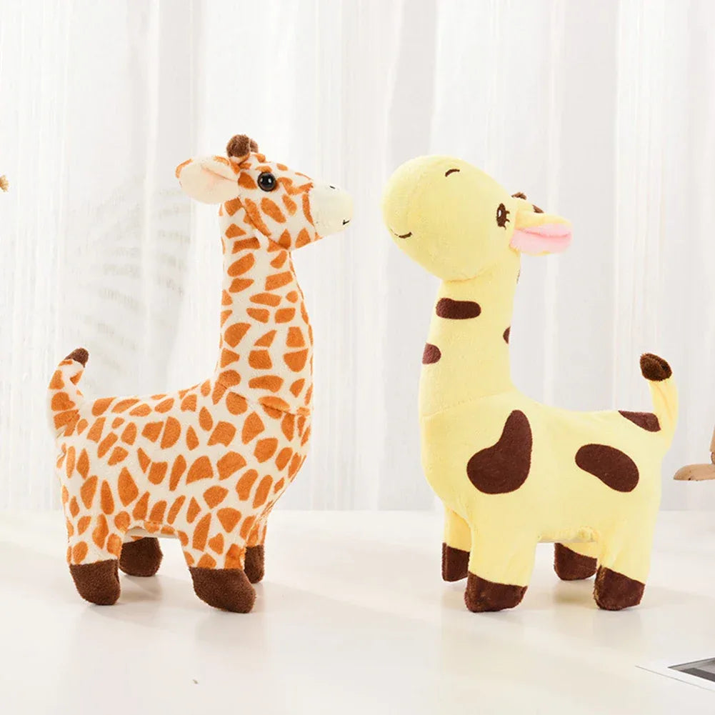  battery powered stuffed animal, educational toy giraffe, gift for toddlers, interactive plush animal, kids giraffe toy with sounds, Shunmaii plush giraffe, walking giraffe toy Walking & Talking Stuffed Giraffe – Interactive Plush Toy with Sounds & Movements