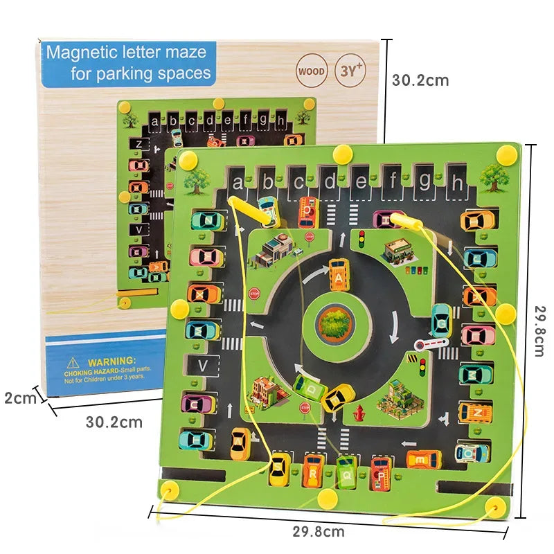  Parking Color Recognition Montessori Toys
