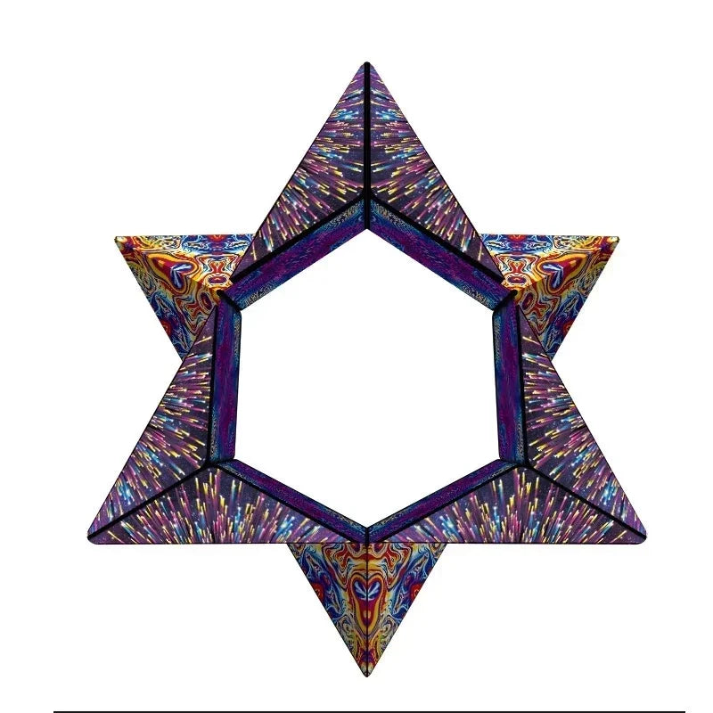 For Full Fun-Changeable Magnetic Magic Cube The Ultimate Shape-Shifting Puzzle Toy-
