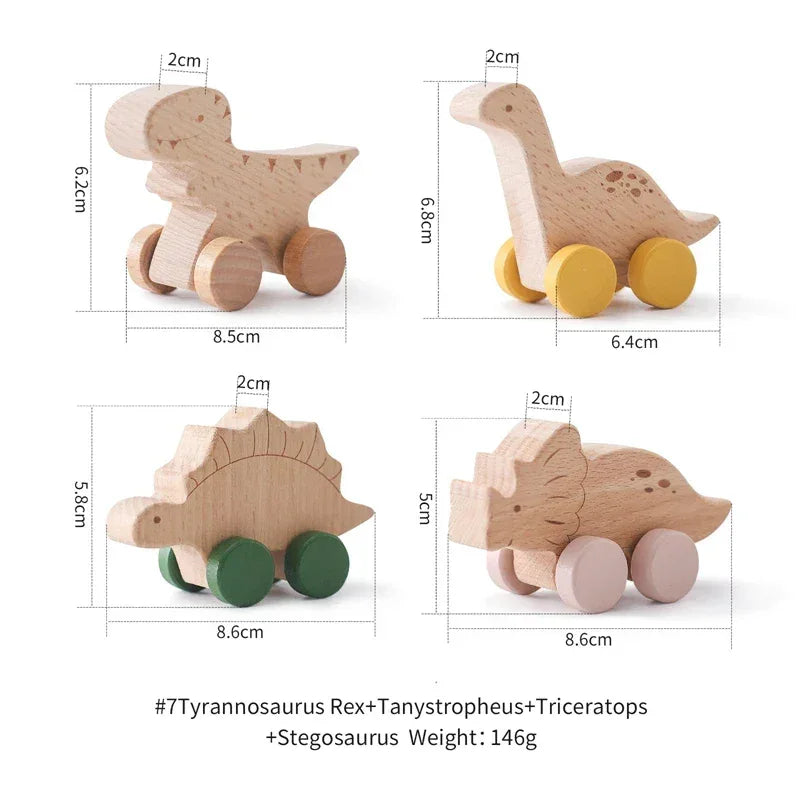  Wooden Dinosaur Toys