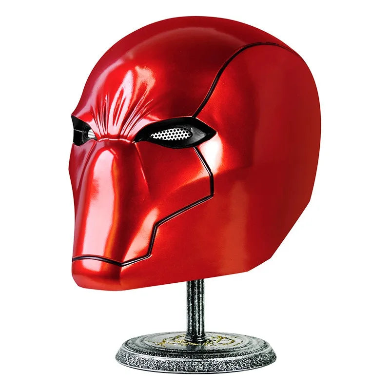 Red Hood Helmet Cosplay Superheroes Mask for Man Helmet Resin Halloween Masks Carnival Masquerade Costume for Adult Face Masks 3