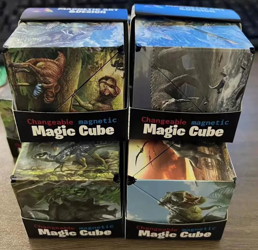 For Full Fun-Shashibo Magnetic Puzzle Cube — Shape-Shifting Fidget Toy, 70+ Forms, Ages 4+-Puzzle Toys