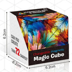 For Full Fun-Changeable Magnetic Magic Cube The Ultimate Shape-Shifting Puzzle Toy-