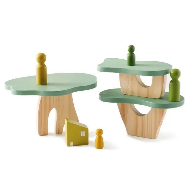 Toys Wooden Forest Blocks
