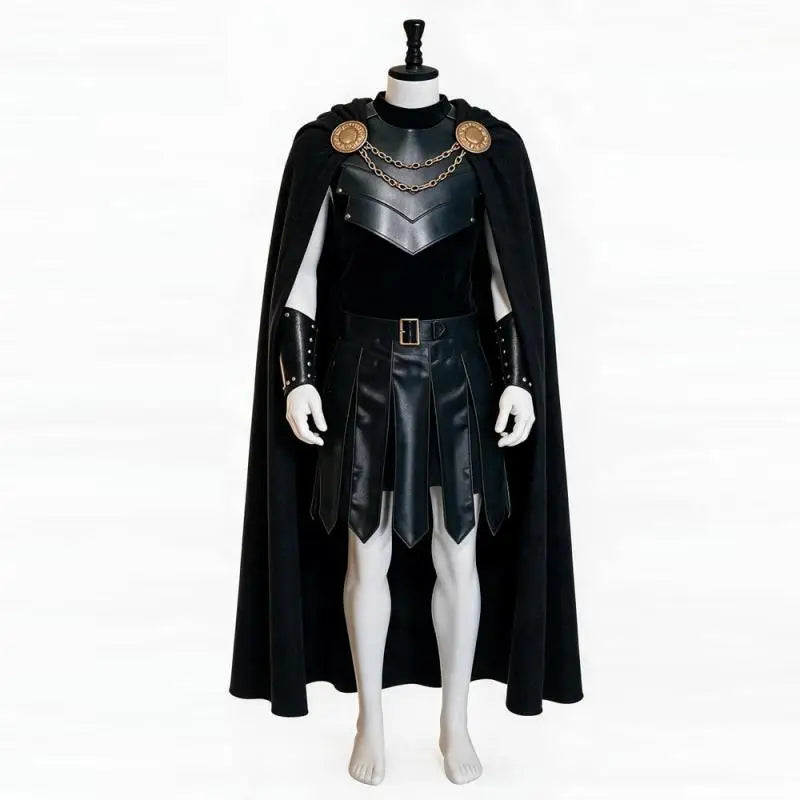 Disguise The Odyssey Agamemnon Cosplay Costume for Adult Men Uniform Cloak Set Roleplay Fantasia Outfits Halloween Carnival Suit 6