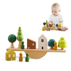 Toys Wooden Forest Blocks
