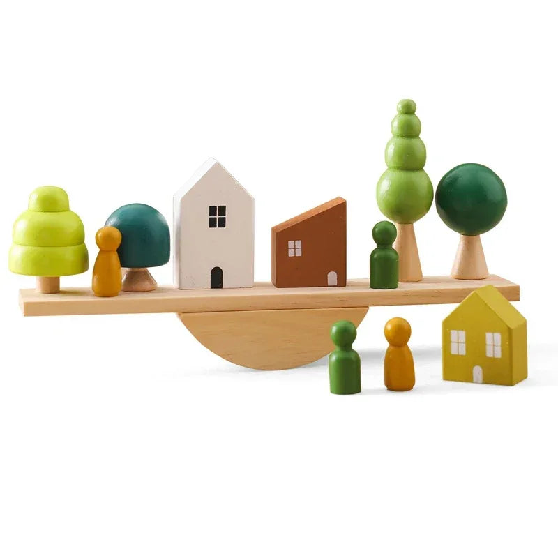 Toys Wooden Forest Blocks