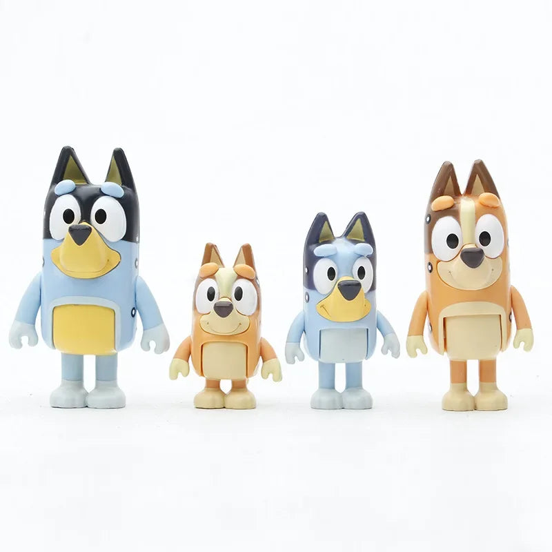 Forfullfun Toys Bluey & Bingo All Characters 12PCs Toys Figures