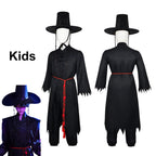 Kids Set KPOP Boys Cosplay Costume Little Boy Anime Cosplay Clothes Halloween Carnival Party Uniform Prop 1