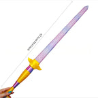 Hot Sword With Symbol Outfits Roleplay Sword Cosplay Prop Women Men Halloween Carnival Costume Accessories Lumi Long Knife 3