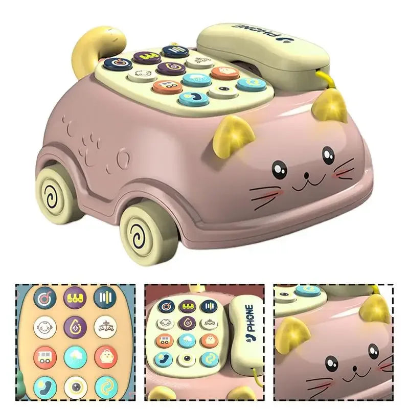  Mini Cartoon Musical Telephone