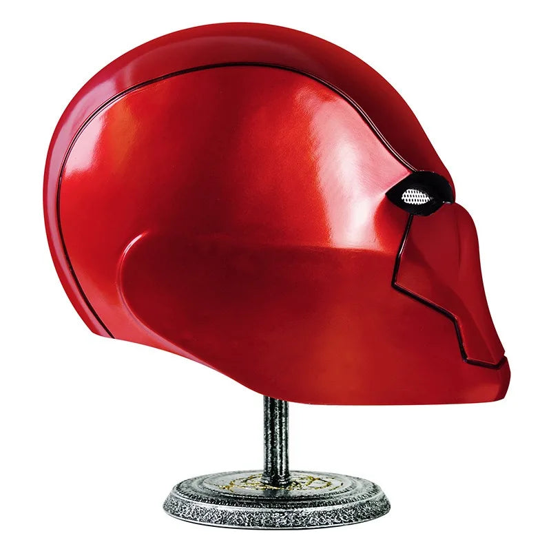 Red Hood Helmet Cosplay Superheroes Mask for Man Helmet Resin Halloween Masks Carnival Masquerade Costume for Adult Face Masks 4