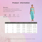 Festival Arabian Princess Costumes Indian Dance Embroider Bollywood Jasmines Costume Party Halloween Cosplay Jasmines Outfit 6