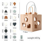  Geometric Blocks Shape Toy