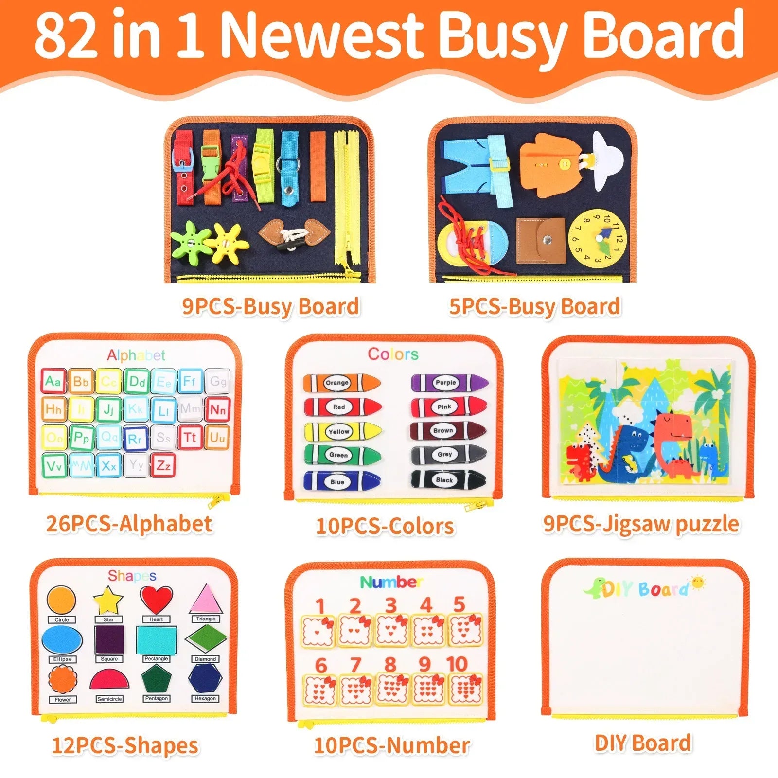  Preschool Learning Educational Toys