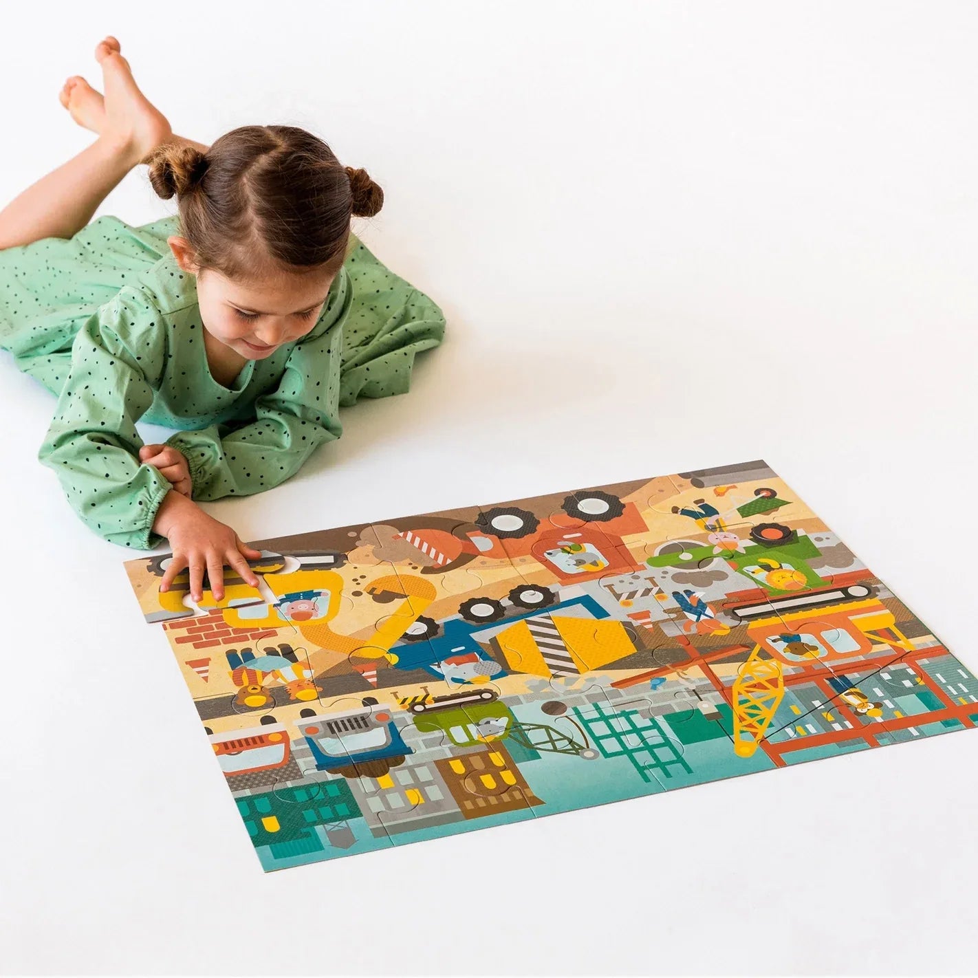 Forfullfun Toys Construction Site 24-Piece Floor Puzzle