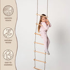 For Full Fun-Climbing rope ladder for kids 3-9 y.o.-Single Swing
