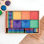 Forfullfun Toys Connetix Rainbow Creative Pack – 102-Piece Magnetic Building Set