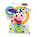 Baby Farm Animal Rattle — Cow | ForFullFun Baby Toys