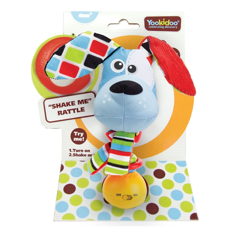 Baby Farm Animal Rattle — Cow | ForFullFun Baby Toys