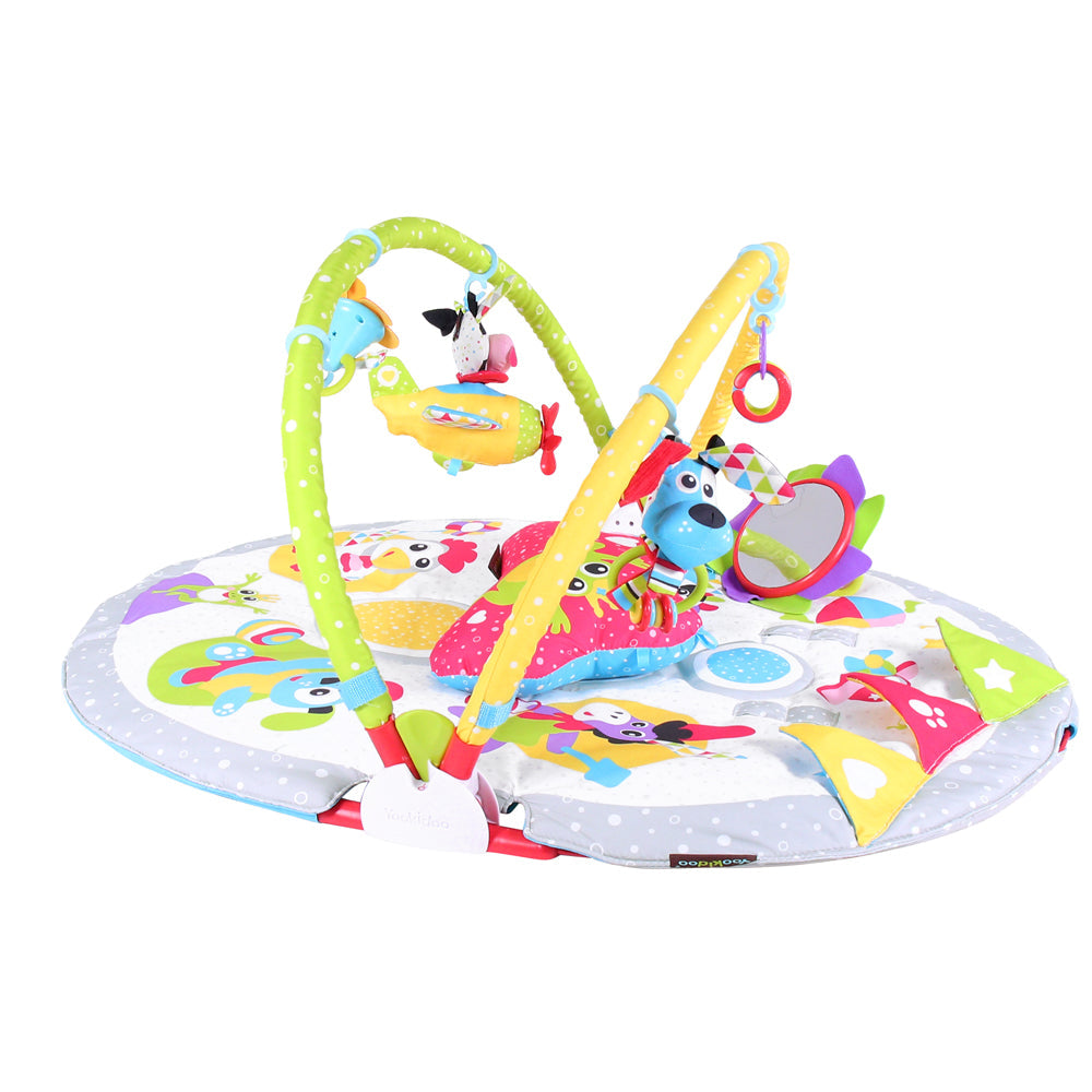 Baby Gym Lay-to-Sit-Up Playmat | ForFullFun Baby Toys