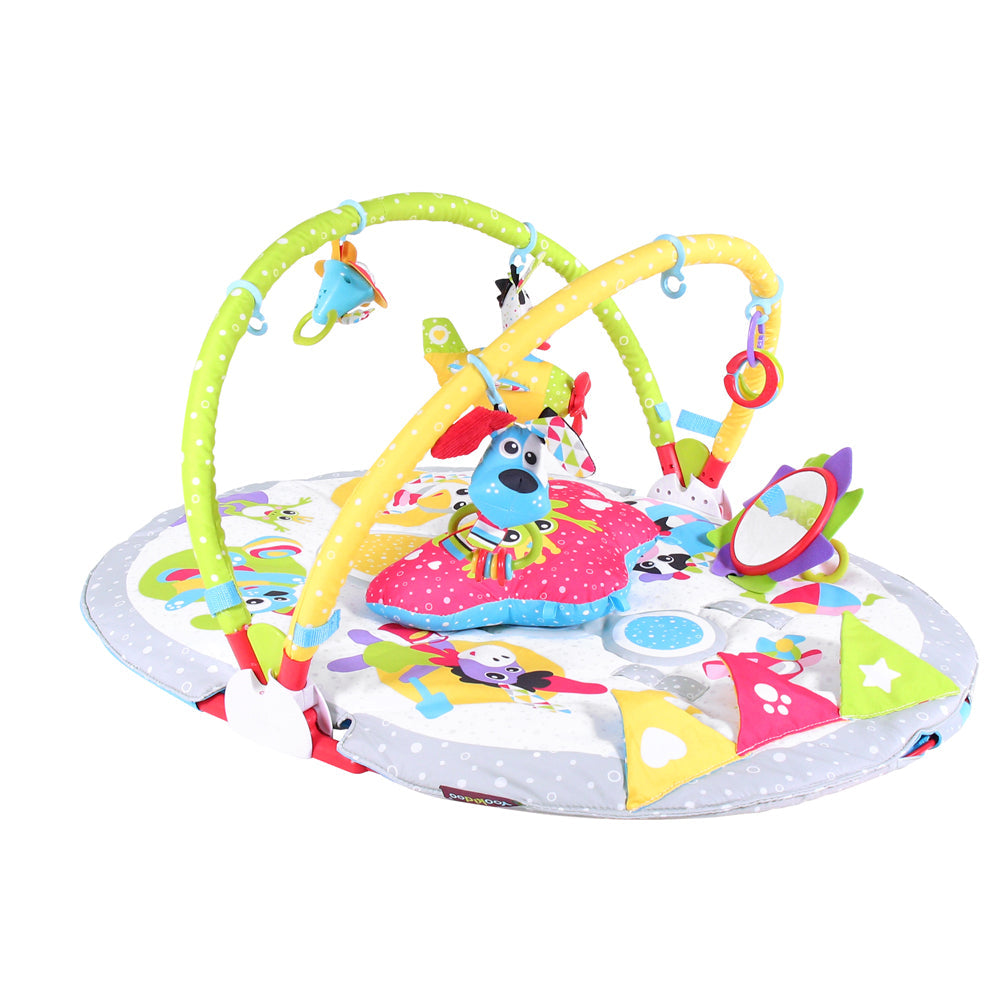 Baby Gym Lay-to-Sit-Up Playmat | ForFullFun Baby Toys