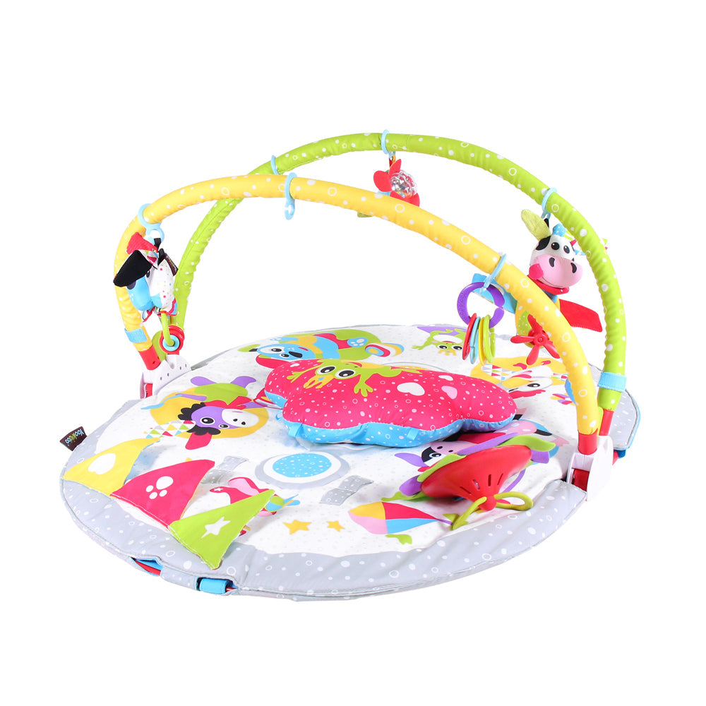 Baby Gym Lay-to-Sit-Up Playmat | ForFullFun Baby Toys