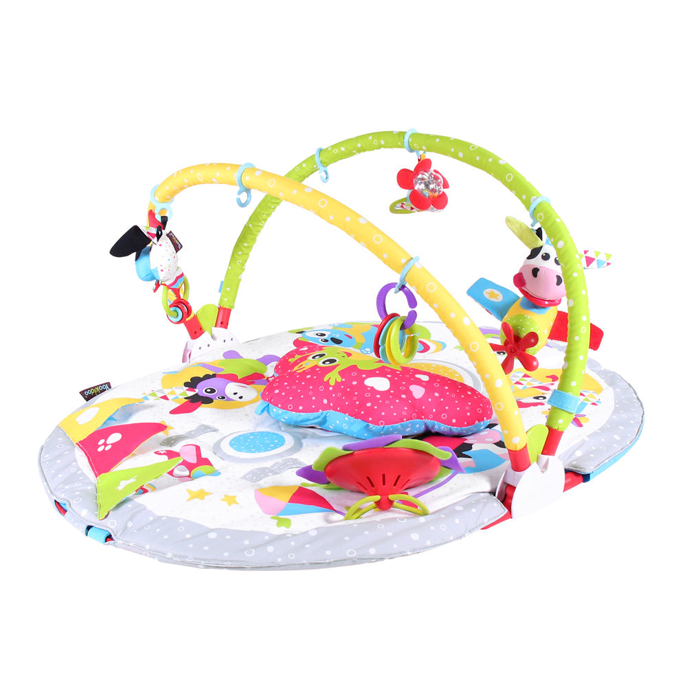 Baby Gym Lay-to-Sit-Up Playmat | ForFullFun Baby Toys