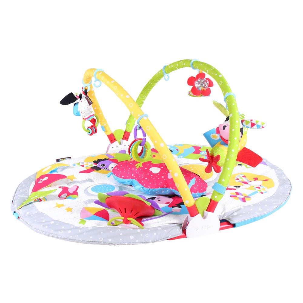 Baby Gym Lay-to-Sit-Up Playmat | ForFullFun Baby Toys