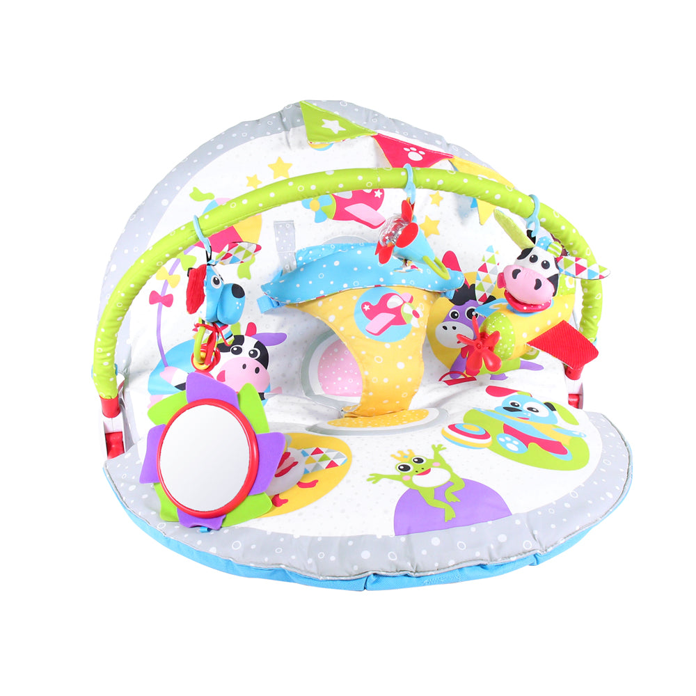 Baby Gym Lay-to-Sit-Up Playmat | ForFullFun Baby Toys