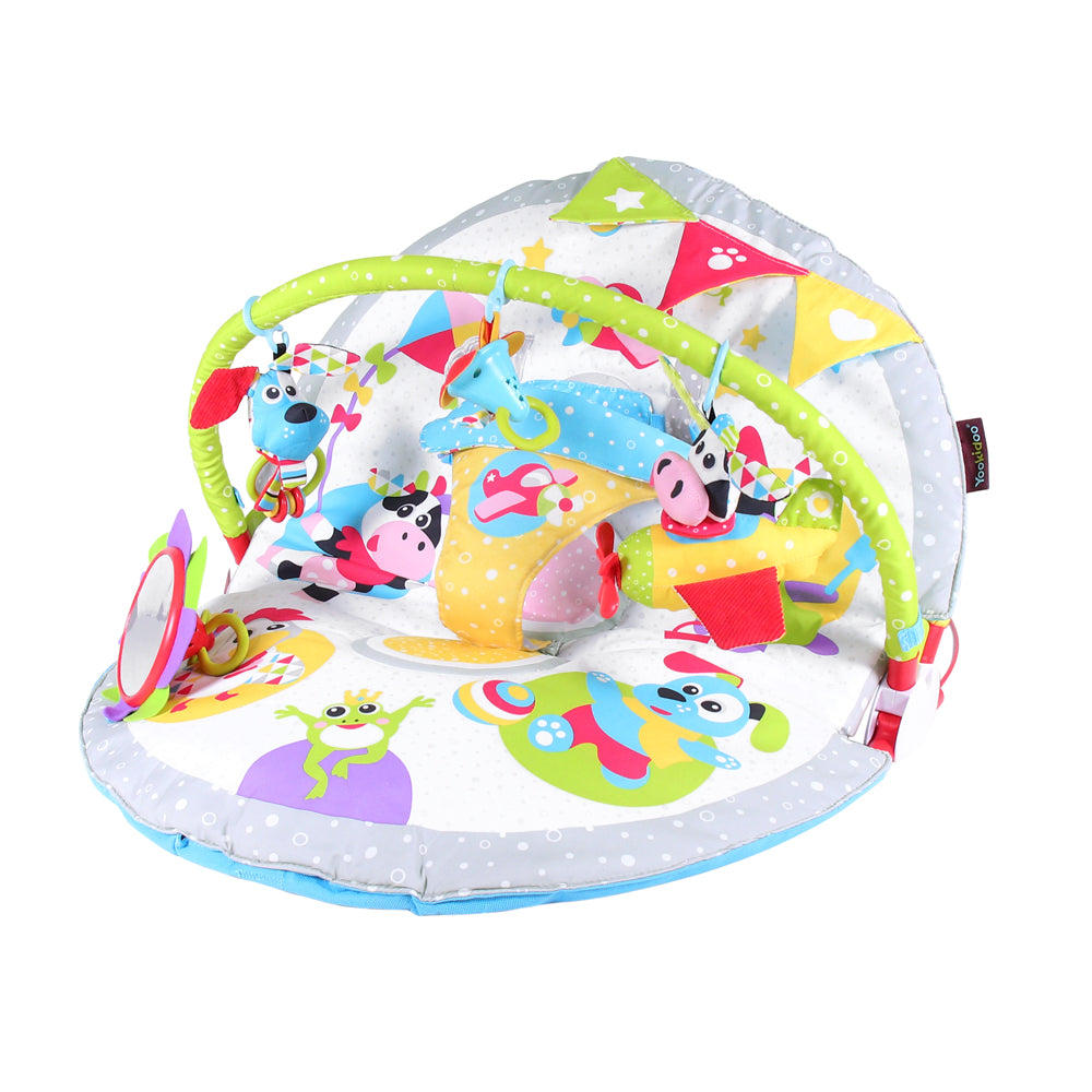 Baby Sit-Up Gym & Elephant Bundle | ForFullFun Baby Toys