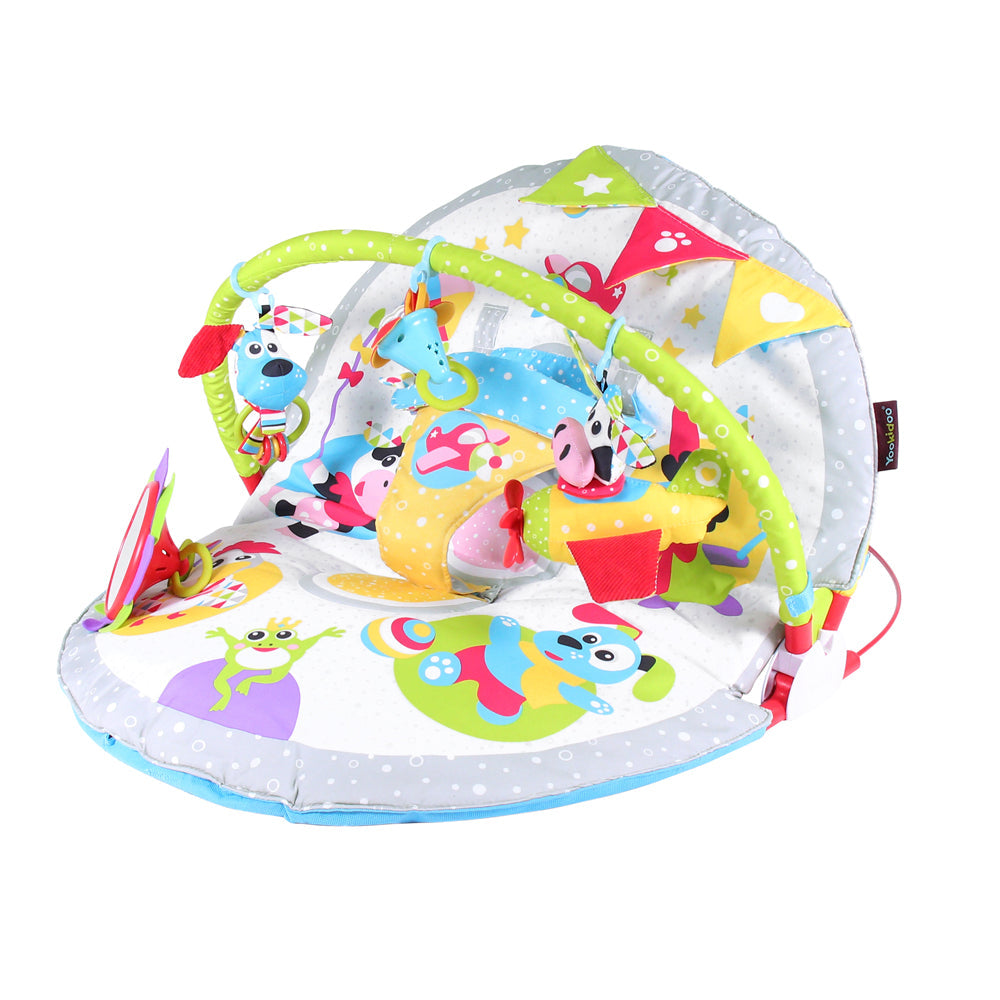 Baby Gym Lay-to-Sit-Up Playmat | ForFullFun Baby Toys